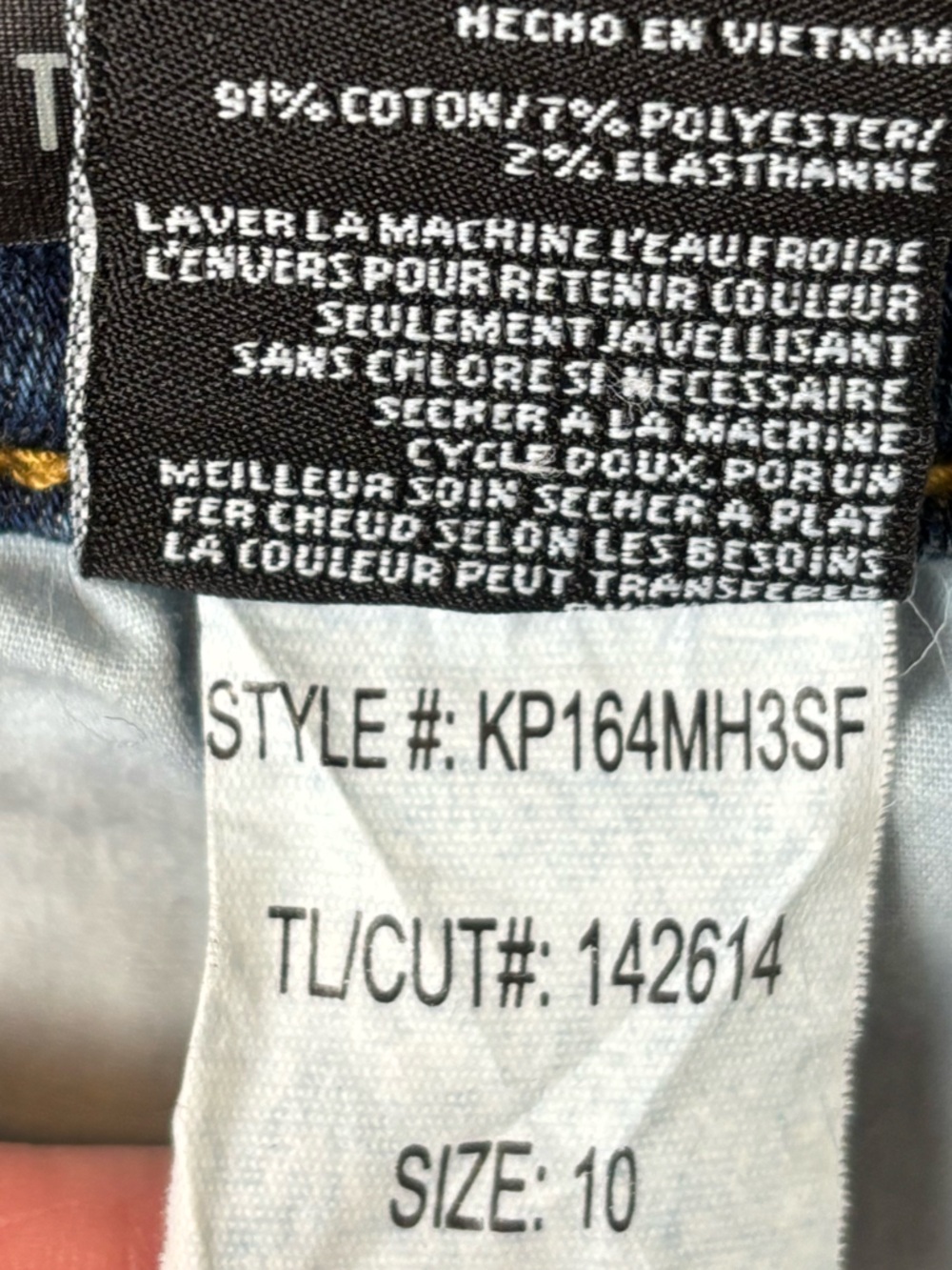 Kut From‎ The Kloth Jeans Womens 10 Blue Toothpick Skinny Mid Rise Stretch Denim - Picture 10 of 10
